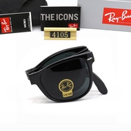 Original Lei Ray 4105 RAYBEN Sunglasses Luxury Men's and Women's Driving Leisure Polarized rayban Su