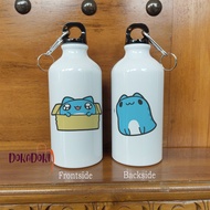 Cute Bugcat Capoo In Box Aluminum Carabiner Drinking Bottle