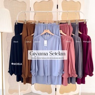 GIYOM SET BY MOELA SET MADE FROM TWILL COTTO RAYON MATERIAL, COOL AND COMFORTABLE