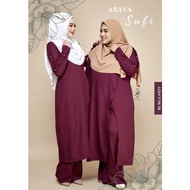 SUIT MUSLIMAH JUBAH SELUAR ABAYA OFFER