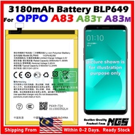 Grade A+ 3180mAh Battery BLP649 Compatible For OPPO A83 CPH1729 OPPO A83T OPPO A83M