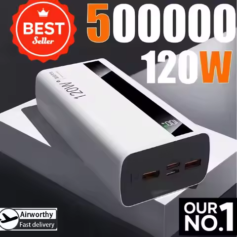 2027 New 20000mAh 120W Super Fast Charging PowerBank Portable External Battery Powerbank for IPhone