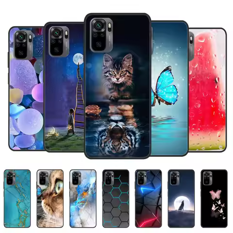For Xiaomi Redmi Note 10 Case 4G 5G Cover For Redmi Note 10 Pro Global Phone back Cover for Redmi No