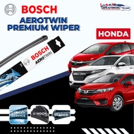 HONDA BOSCH Aerotwin Car Front Wiper Set & Rear Wiper Blades | Civic Fit Jazz Vezel Shuttle Freed