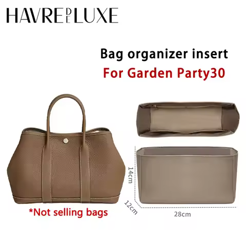 Bag organizer insert for Garden Party 30 36 nylon storage durable bag support storage inner modifica