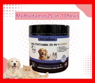 【meownwang】Pets Science Multivitamin 25-in-1 Chews 100 chews