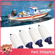 honglai8 AKLOSIPY 4Pcs Inflatable Boat Er Kit with 2m Black Rope Ribbed S for Yacht Pontoon Fishing 