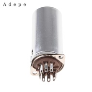 [Adepe] Vacuum Tube Socket w/ 40mm Shield for 12AX7 12AT7 12AU7 ECC83 E88CC 6n11