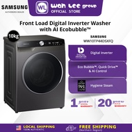 Samsung 10kg Front Load Washing Machine Washer AI Wash &amp; Control Inverter WW10TP44DSX/FQ WAH LEE STORE