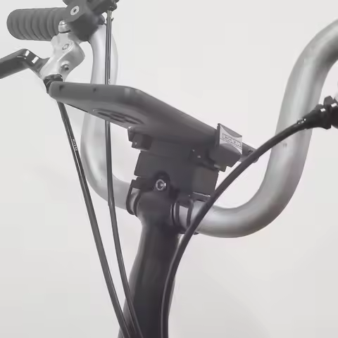 Bike Hidden Phone Mount For Brompton A/C/P Line Handlebar Universal Phone Holder