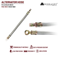 ISUZU 4BA1 ALTERNATOR HOSE 9-13314-803 29cm MOHASHI MHA-803 STEEL MATERIAL