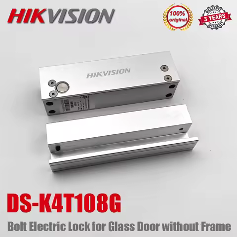 Original Hikvision DS-K4T108G Bolt Electric Lock for Glass Door without Frame