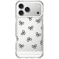 HI-SHIELD Stylish เคสใสกันกระแทก iPhone รุ่น Ribbon1 [เคส iPhone17iPhone16iPhone15iPhone14iPhone13iP