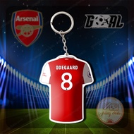 Arsenal Club jersey printed keychain ️PLAYER CARD KEYCHAIN ️
