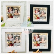 3D embossed photo frame size 15x15