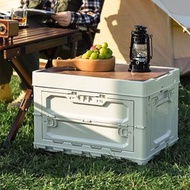 全城熱賣 - 大容量可折疊式五開門箱 戶外折疊露營收納箱 露營 野餐 聚餐置物箱 零食箱 後備箱