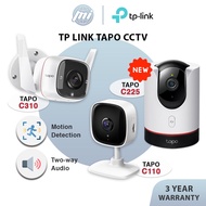 TP-Link Tapo C110 / C210 / C310 CCTV 1080P Full HD IP Camera 360 Wireless Wi-Fi Home Security Survei