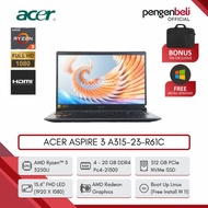 Laptop Acer Aspire A315-23-R61C - Processor Amd Ryzen 3 3250U - Ssd
