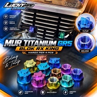 MESIN Rx King Rxs Titanium GR5 Engine Block Nut (PRICE FOR 4 PIECES)