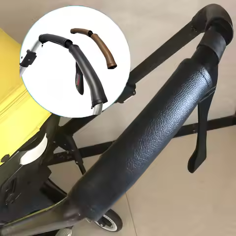 Stroller Handle Covers fit for Bugaboo bee3,bee 5, bee+ Stroller Accessories PU Leather Cover Wagon