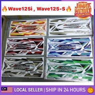 Stiker sticker body cover set (3) honda wave 125s wave 125i wave125i stripe WAVE 125 i S COVERSET ST