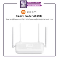 Xiaomi Router AX1500 (Up to 1500Mbps* | 5GHz WIFI 6 | Xiaomi Mesh Networking | Connect Up To 10 Netw