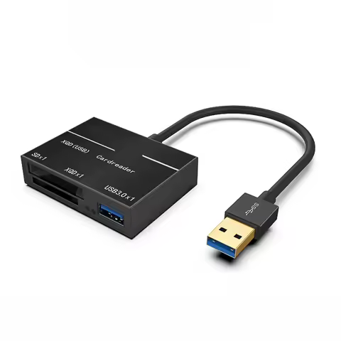 XQD USB 2.0 / 3.0 card reader high-speed reader 500 MB/s for Mac Windows D4 D500