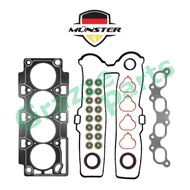 Münster Head Top Gasket Set PW892050 for Proton Saga BLM 1.6 FLX 1.6 Saga VVT (Carbon)