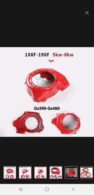 Áo gió máy xăng của động cơ honda gx160 gx390 5.5hp 13hp