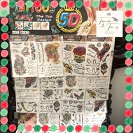 5D water art tattoo 20 sets