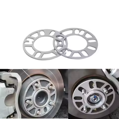 WHEEL 4 SPACERS 4 Pcs 5mm CAR ALLOY WHEEL SPACERS ADAPTOR PLATES SHIMS 4 & 5 STUD