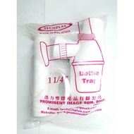 UPVC BOTTLE TRAP 32MM / 40MM / 32MM C/W WASTE