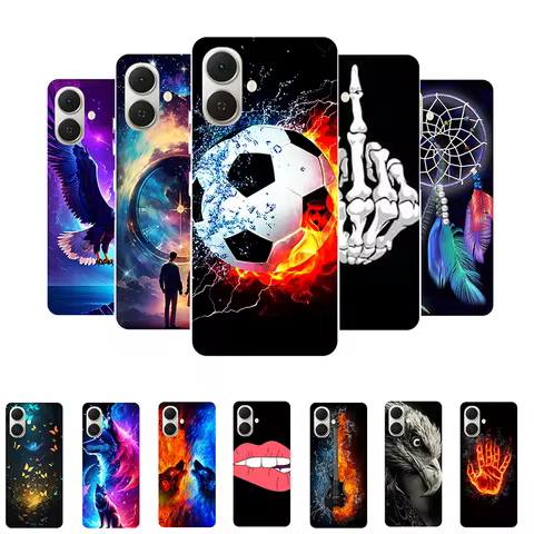 For Tecno Spark Go 2 Case Football Silicone Soft Back Cover Cases For Tecno Spark Go 2 KM4 Phone Cov