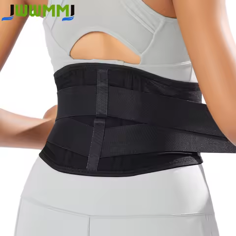 Lower Back Brace for Pain Relief – Adjustable Lumbar Support Belt for Sciatica, Herniated Disc, Scol