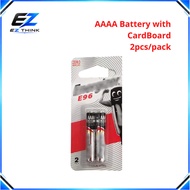 Battery with CardBoard AAAA Alkaline Battery EZ