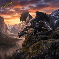 JEREMY Dragon Ornaments, Home Resin Black Dragon Sculpture, Collectible Statue Large Size Statue Got