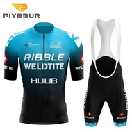Dedicated Men's Cycling sweatshirt set Breathable Quick drying cycling clothing Short sleeve MTB cycling clothing