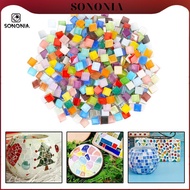 [SONONIA] Crystal Square Mosaic Tiles Glitter Assorted Mix DIY Hobbies Gifts for Home Decoration Pic