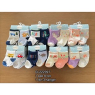Baby Boy/Girl Socks 0-12 Months Eeru Baby (4 Pairs)