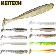 KEITECH SOFT CUSTOM WORMS EASY SHINER 4" 5" fishing lure soft lure soft plastic lure