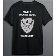 PROJEK: HIGH COUNCIL KUDRAT (LESEN) T-shirt Siap Nama