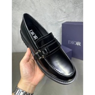 Dior GRANVILLE Casual Leather Shoes Low-Top Buckle Derby Shoes