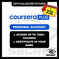 (LIMITED OFFER🔥) COURSERA PLUS 1 YEAR PLAN