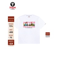 Aape Joint BABY MILO STORE Men's Spring Summer Pattern Printed Short-Sleeved T-Shirt 9751XXO