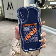 HP Phone Case For VIVO Y72 5G Y52 5G Y75s 5G Case Simple Casing pole Phone Case Silicone Softcase cr