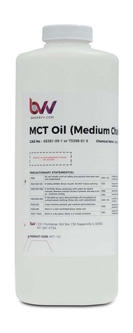 BVV C8/C10 MCT Oil Derived only from Coconuts (Food Grade) Size 1 Quart