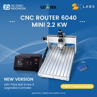 ZAIKU CNC ROUTER 6040 MINI MESIN CNC PCB MILLING WITH 2.2 KW SPINDLE - JUNJUNG STORE