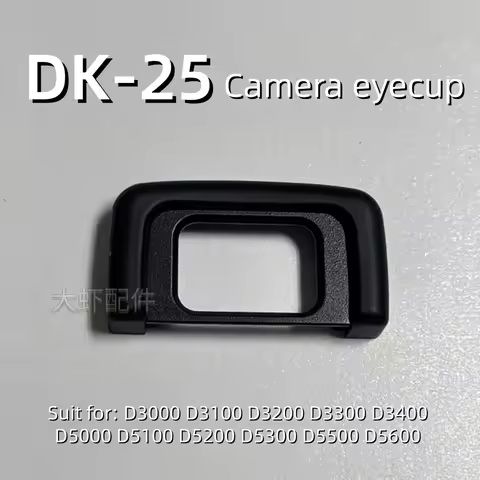 Soft DK-25 Eyecup Viewfinder Protector DK25 for Nikon D3100 D3200 D3300 D3400 D5100 D5200 D5300 D550
