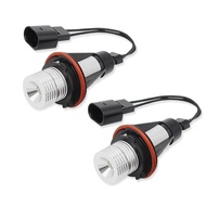 2Pcs Error Free Angel Eye Halo Ring Marker Side Light LED Bulb for BMW E53 X5 2000-2006E83 X3E39 E60
