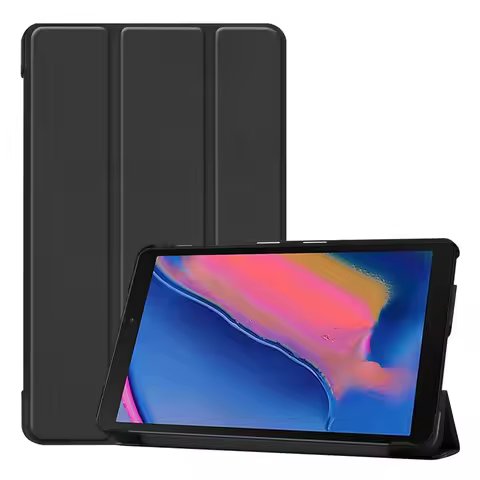 For Samsung Galaxy Tab A 8.0 (2019) With S Pen P200 P205 PU Leather Protection Cover Case With Tri-f